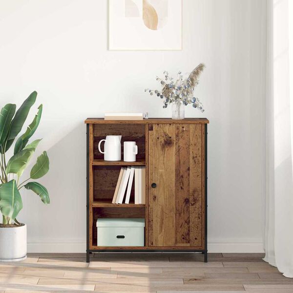 vidaXL Sideboard Gammelt tr&aelig; 70 x 30 x 80 cm Konstrueret tr&aelig;