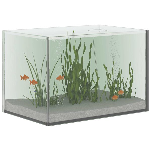 vidaXL Akvarium med opbevaring Transparent 30 x 20 x 20 cm Glas