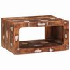 vidaXL Sengebord Brun 45 x 30 x 24 cm Solid genbrugs tr&aelig;