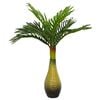 vidaXL kunstig palmeplante 9 blade 70 cm gr&oslash;n