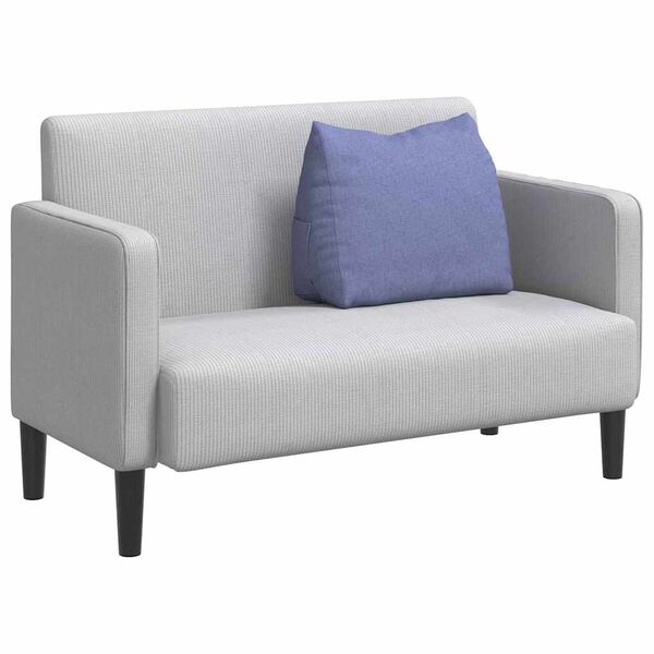 vidaXL Rygpude Jeans bl&aring; 60 x 20 x 50 cm Stof