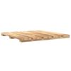 vidaXL Terrasse Flise 24 pcs Brun 50 x 50 cm Gr&oslash;n Impr&aelig;gneret Fyrretr&aelig;