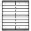 vidaXL sengestel 200x200 cm metal sort
