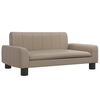 vidaXL sofa til b&oslash;rn 70x45x30 cm kunstl&aelig;der cappuccinofarvet