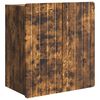 vidaXL V&aelig;gmonteret skab R&oslash;get eg 59 x 31 x 64 cm Konstrueret tr&aelig;