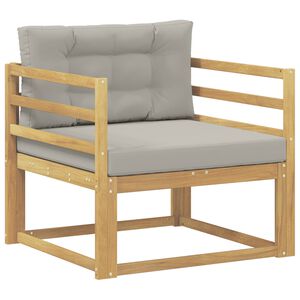 vidaXL Udend&oslash;rs Mellem Sofa Polyester Hvid