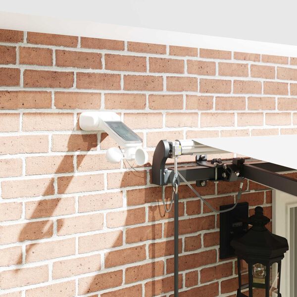 vidaXL Markiseduge med Hvid 400 &times; 350 cm Polyester