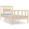vidaXL sengeramme 90x190 cm massivt tr&aelig;