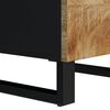 vidaXL skab med 3 l&aring;ger 40x33x110 cm massivt mangotr&aelig; og jern
