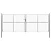 vidaXL havel&aring;ge galvaniseret st&aring;l 400x150 cm s&oslash;lv