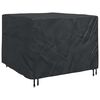 vidaXL M&oslash;belbetr&aelig;k Sort 135 x 135 x 90 cm 210D Oxford Stof