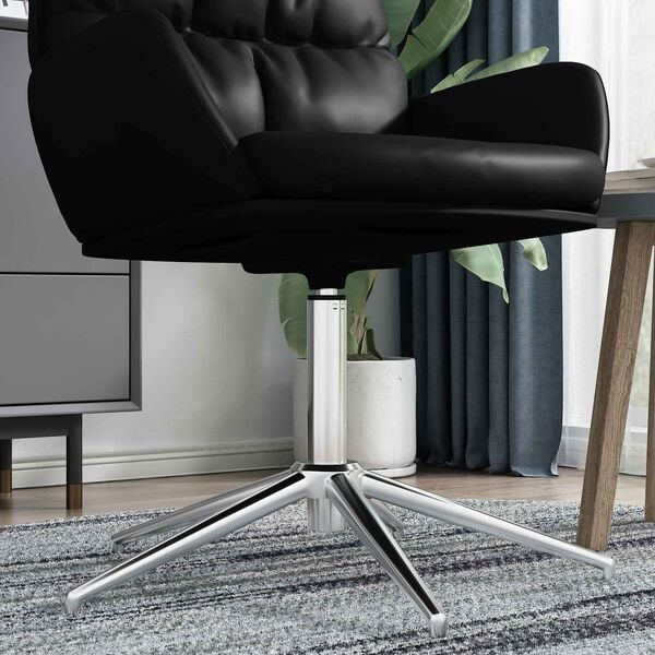 vidaXL Gas-cylinder til kontorstol Krom 15,5 cm Jern