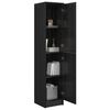 vidaXL Highboard Sort eg 35 x 39 x 168 cm