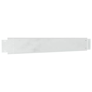 vidaxl Pl&aelig;nehegn 100 x 14 x 0.07 cm Galvaniseret St&aring;l