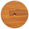 vidaXL taburet 38x38x45 cm rund massivt akacietræ