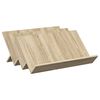vidaXL Magasin Rack Sonoma eg 65 x 53 x 28,5 cm Konstrueret tr&aelig;
