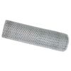 vidaXL Hexagon Hegn 0,8 x 100 m Galvaniseret st&aring;l S&oslash;lv