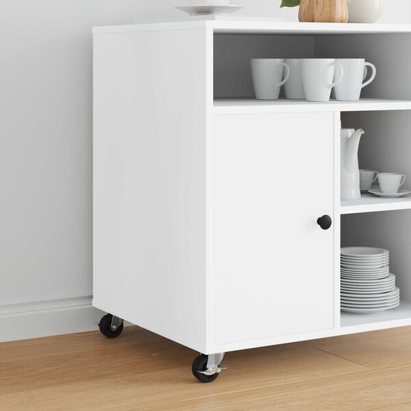 vidaXL Hjul 12 pcs Sort og s&oslash;lv 50,7 x 50,7 x 24,4 mm Jern og nylon