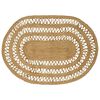vidaXL Omr&aring;de t&aelig;ppe Naturfarvet 100 x 152 cm Jute