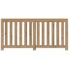 vidaXL radiatorskjuler 175x20x82 cm konstrueret tr&aelig; egetr&aelig;sfarve