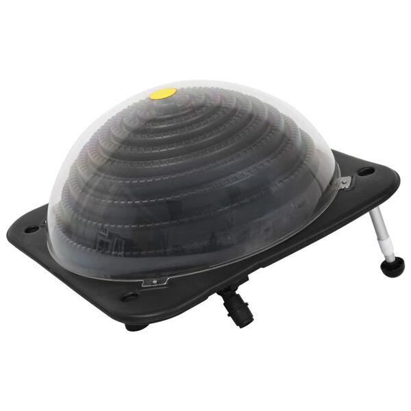 vidaXL soldrevne poolvarmere 2 stk. 75x75x36 cm HDPE aluminium