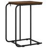 vidaXL Sidebord R&oslash;get eg 40 x 31 x 55 cm Konstrueret tr&aelig;