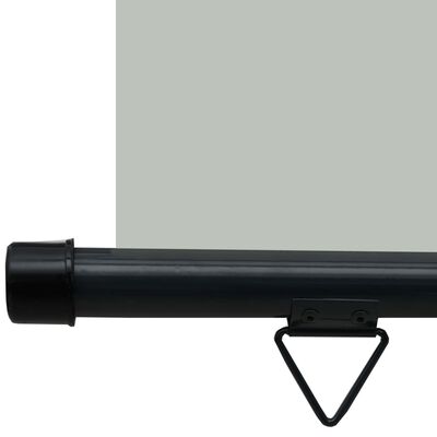 vidaXL sidemarkise til altan 140x250 cm grå