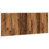 vidaXL sengeg&aelig;rde 200x1,5x80 cm konstrueret tr&aelig; antikt tr&aelig;look