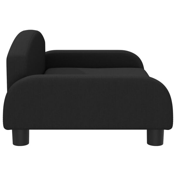 vidaXL sofa til b&oslash;rn 70x45x30 cm stof sort