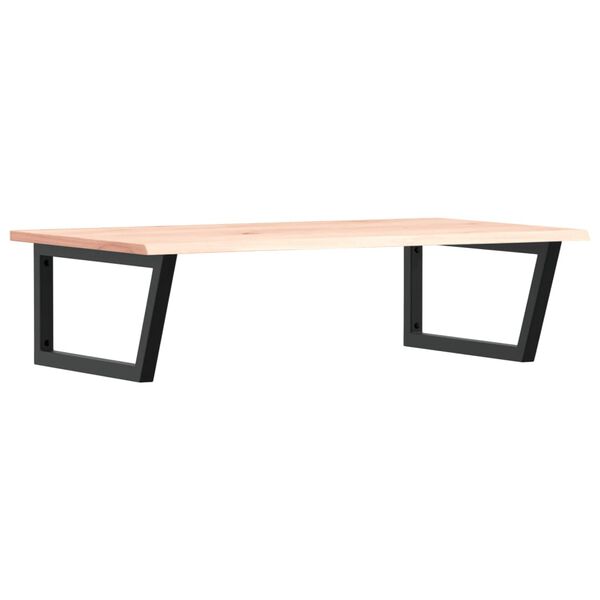 vidaXL badev&aelig;relseshylde st&aring;l og massivt egetr&aelig;