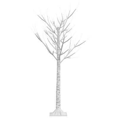 vidaXL lystræ 120 LED'er 1,2 m indendørs/udendørs pil varmt hvidt lys