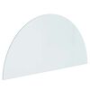 vidaXL Pejs glasplade Transparent 1200 x 600 mm Glas