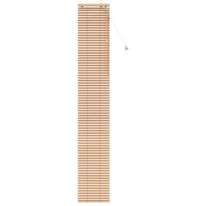 vidaXL Persienner Eg Look 45 x 250 cm 35 mm Massivt Paulownia Tr&aelig;