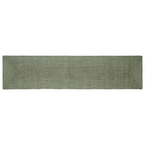 vidaXL Omr&aring;det&aelig;pper Rektangul&aelig;r Olivengr&oslash;n 60 x 200 cm Jute