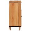 vidaXL Sideboard Naturfarvet 60 x 33,5 x 75 cm Massivt mangotr&aelig;