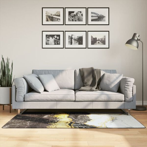 vidaXL gulvt&aelig;ppe 80x150 cm vaskbart flerfarvet