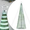 vidaXL LED-juletr&aelig; 1028 LED'er 403 cm koldt hvidt lys