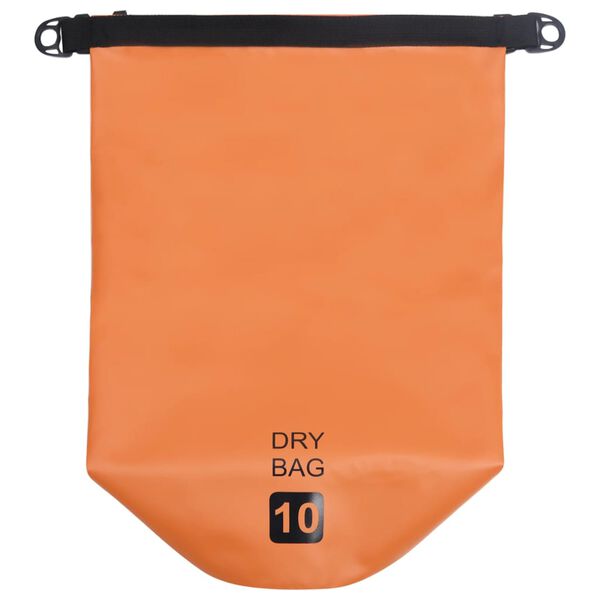 vidaXL t&oslash;rpose 10 l PVC orange