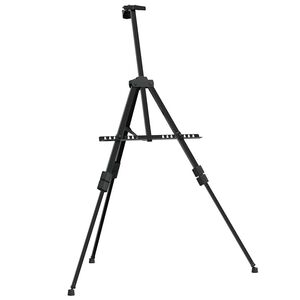vidaXL justerbart staffeli metal sort