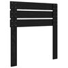 vidaXL Hovedg&aelig;rde med hovedg&aelig;rde Sort eg 75 cm Konstrueret tr&aelig;