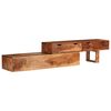 vidaXL tv-skab 200x30x35 cm massivt akacietr&aelig; brun