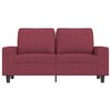 vidaXL 2-personers sofa 120 cm stof vinr&oslash;d