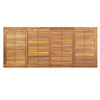 vidaXL havebord med U-formede ben 200x90x75 cm massivt akacietræ