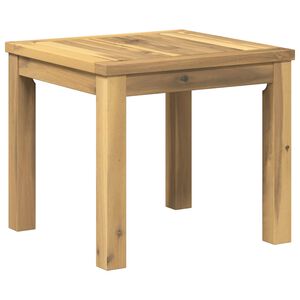 vidaXL Sofabord Hvid 40 x 40,5 x 36 cm Massivt Akacietr&aelig;