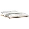 vidaXL Sengestel Brun 180 x 210 cm Massiv fyrretr&aelig;