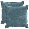 vidaXL Pudebetr&aelig;k 2 stk. HOUTEN Bl&aring; 60 x 60 cm Chenille Stof