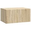 vidaXL V&aelig;gh&aelig;ngt TV-skab 59,5 x 41 x 30 cm Sonoma-eg Konstrueret tr&aelig;