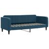vidaXL daybed med madras 80x200 cm velour bl&aring;