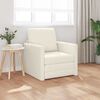 vidaXL Sovesofa 60cm Creme Fl&oslash;jl