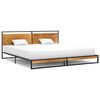 vidaXL sengestel 200x200 cm metal